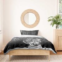 Mexico Aztec Warrior Bedding Set Huitzilopochtli With Aztec Calendar