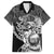 Mexico Aztec Warrior Family Matching Off The Shoulder Long Sleeve Dress and Hawaiian Shirt Huitzilopochtli With Aztec Calendar