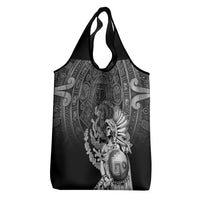 Mexico Aztec Warrior Grocery Bag Huitzilopochtli With Aztec Calendar