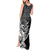 Mexico Aztec Warrior Tank Maxi Dress Huitzilopochtli With Aztec Calendar