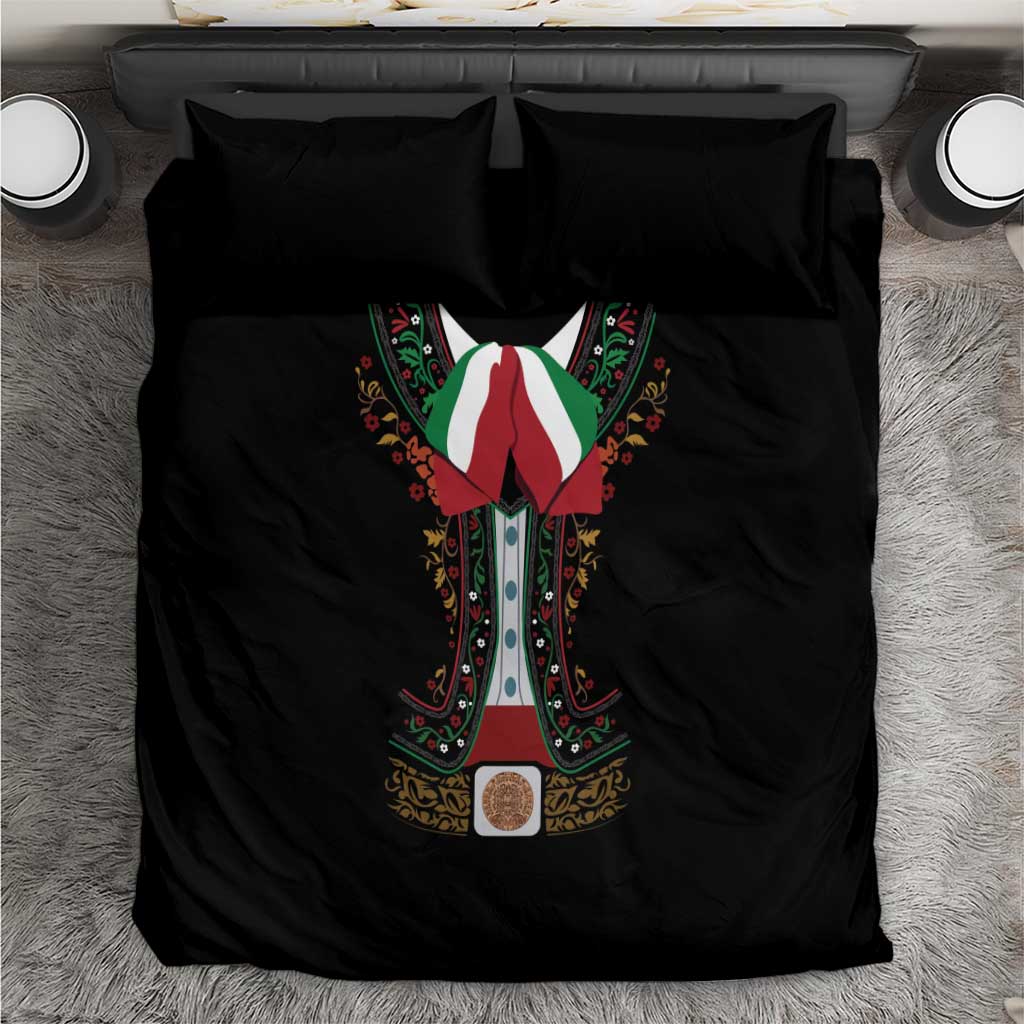Mexico Cinco de Mayo Bedding Set Charro Suit Style