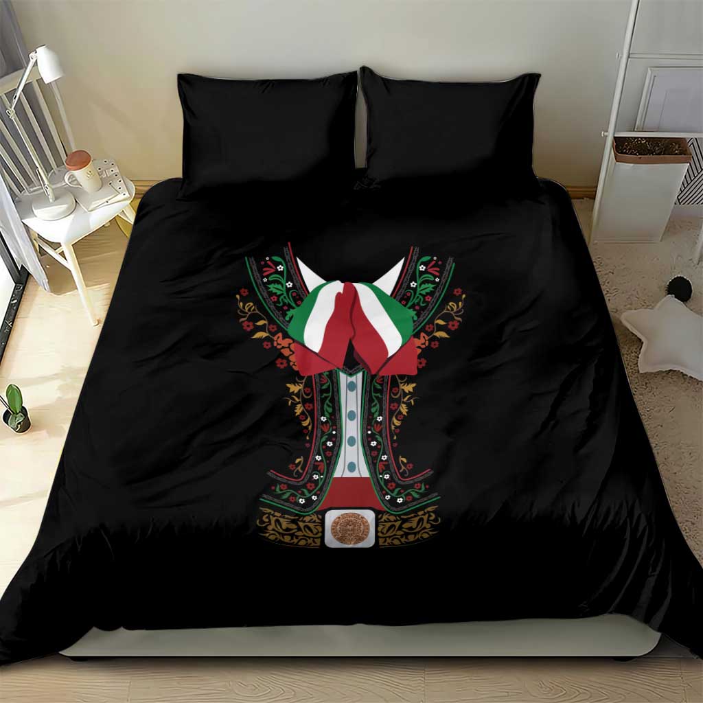 Mexico Cinco de Mayo Bedding Set Charro Suit Style