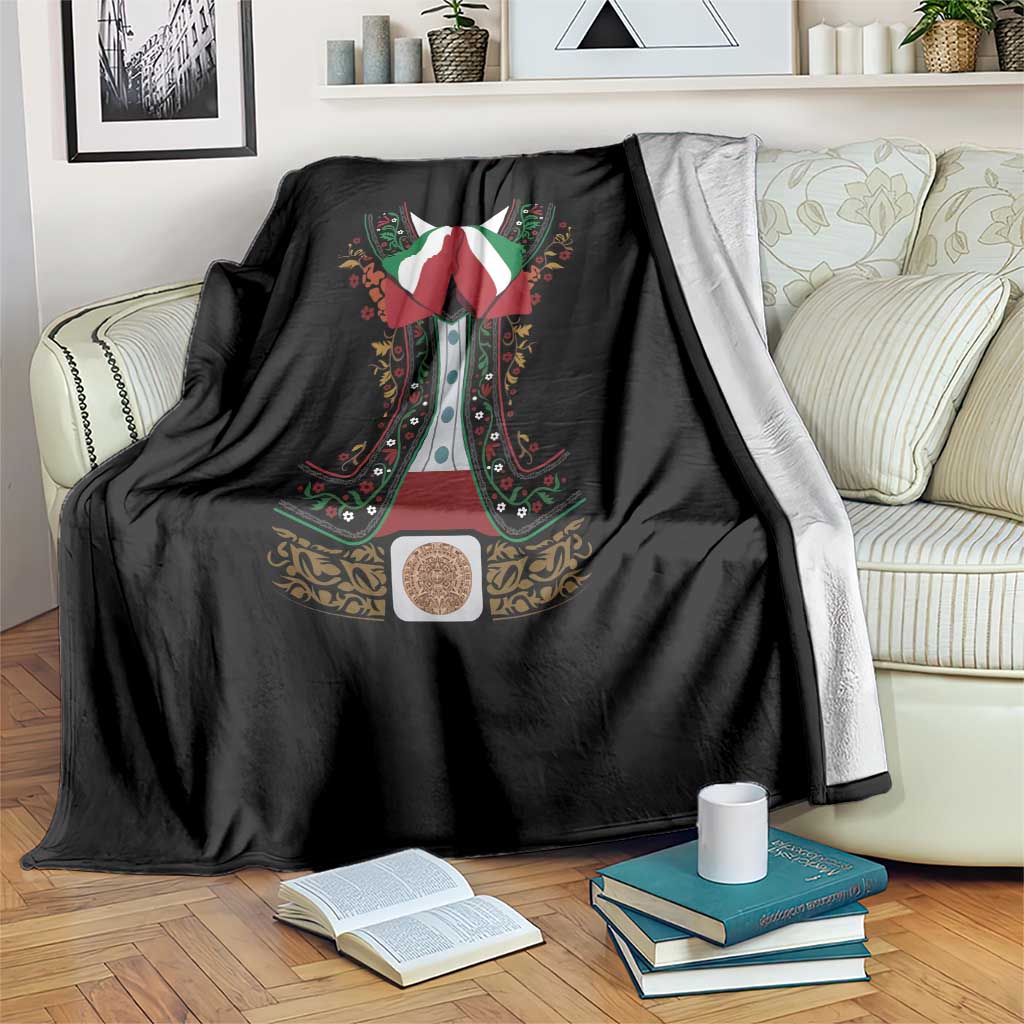 Mexico Cinco de Mayo Blanket Charro Suit Style