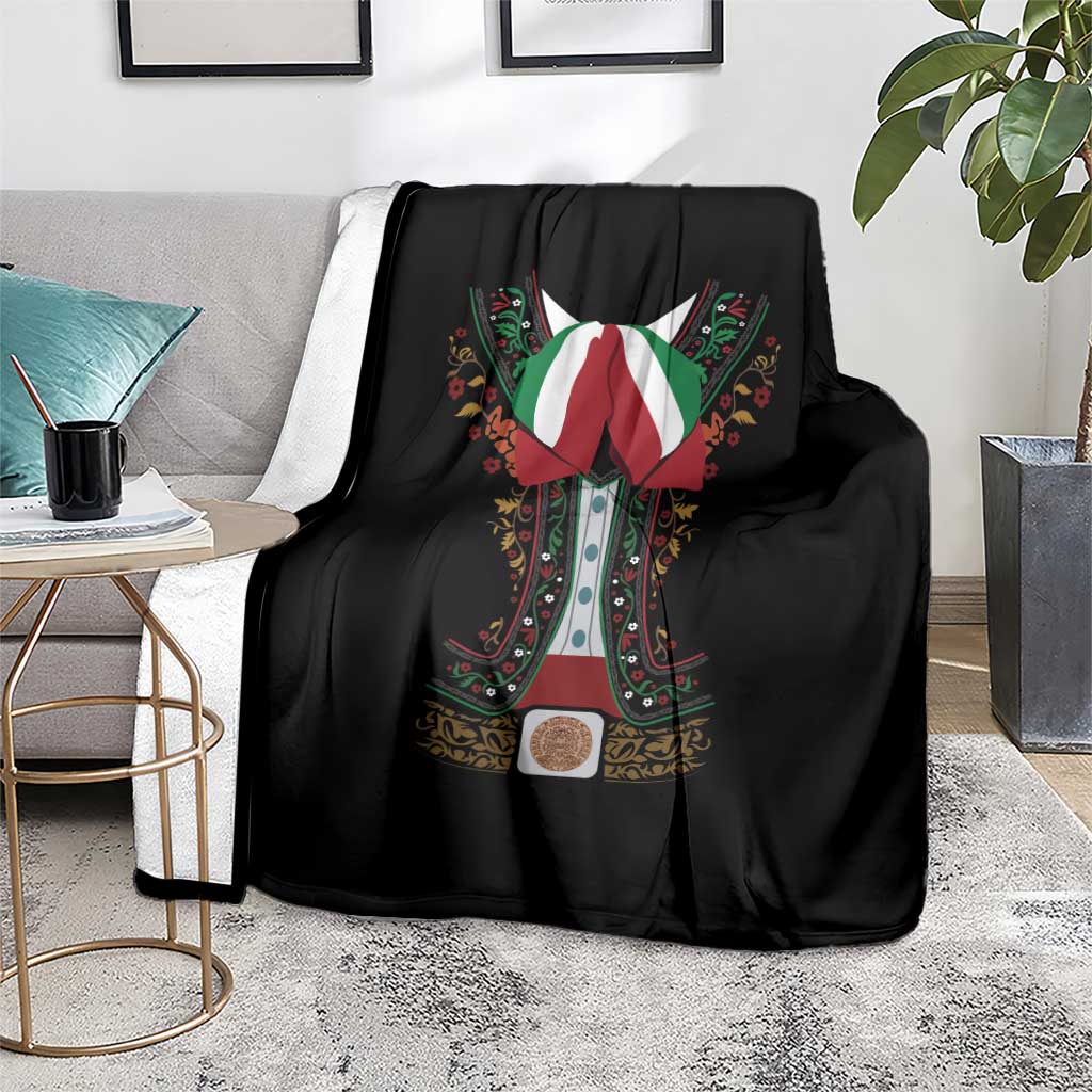 Mexico Cinco de Mayo Blanket Charro Suit Style