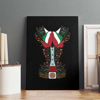 Mexico Cinco de Mayo Canvas Wall Art Charro Suit Style
