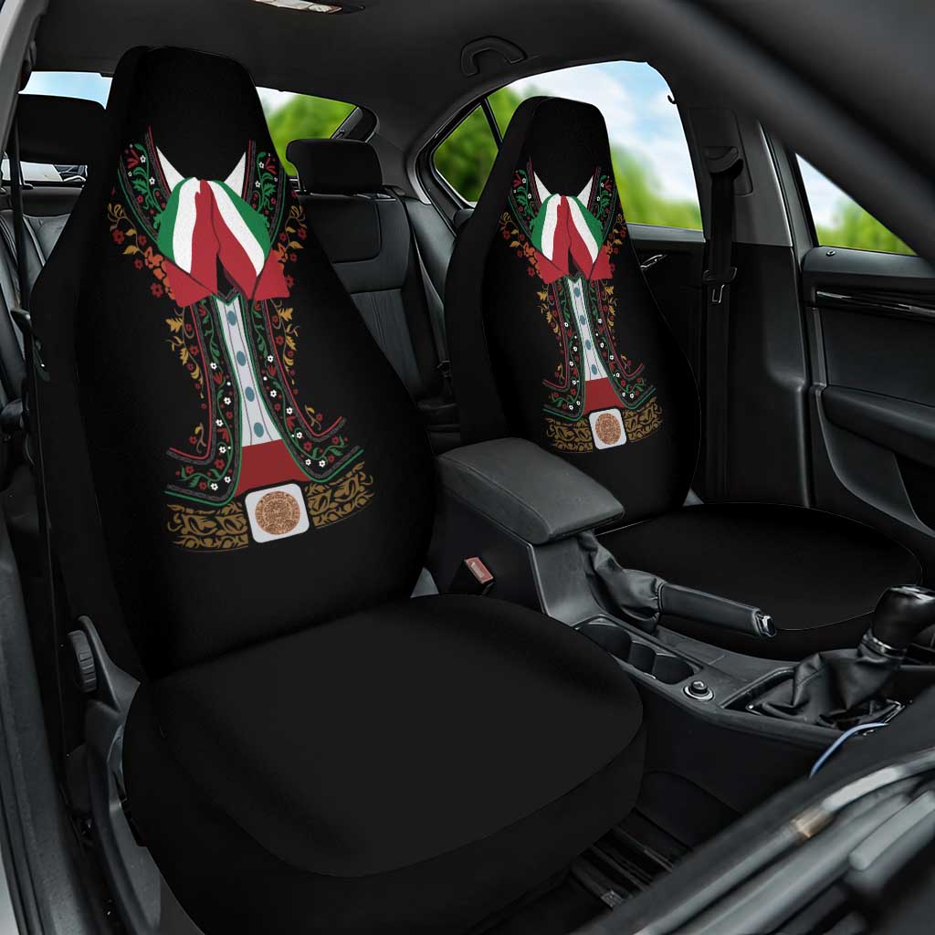 Mexico Cinco de Mayo Car Seat Cover Charro Suit Style