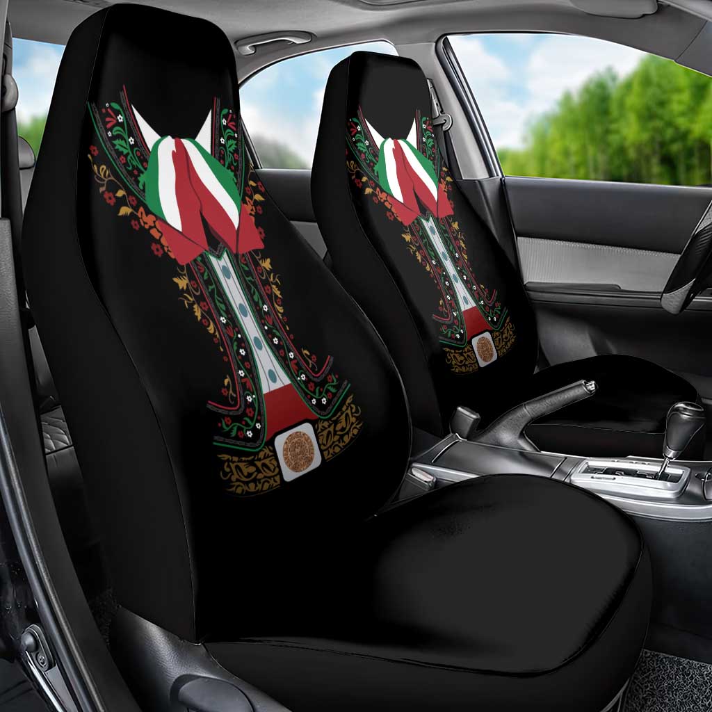 Mexico Cinco de Mayo Car Seat Cover Charro Suit Style