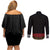 Mexico Cinco de Mayo Couples Matching Off Shoulder Short Dress and Long Sleeve Button Shirt Charro Suit Style