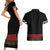 Mexico Cinco de Mayo Couples Matching Short Sleeve Bodycon Dress and Hawaiian Shirt Charro Suit Style
