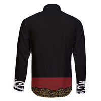 Mexico Cinco de Mayo Family Matching Short Sleeve Bodycon Dress and Hawaiian Shirt Charro Suit Style