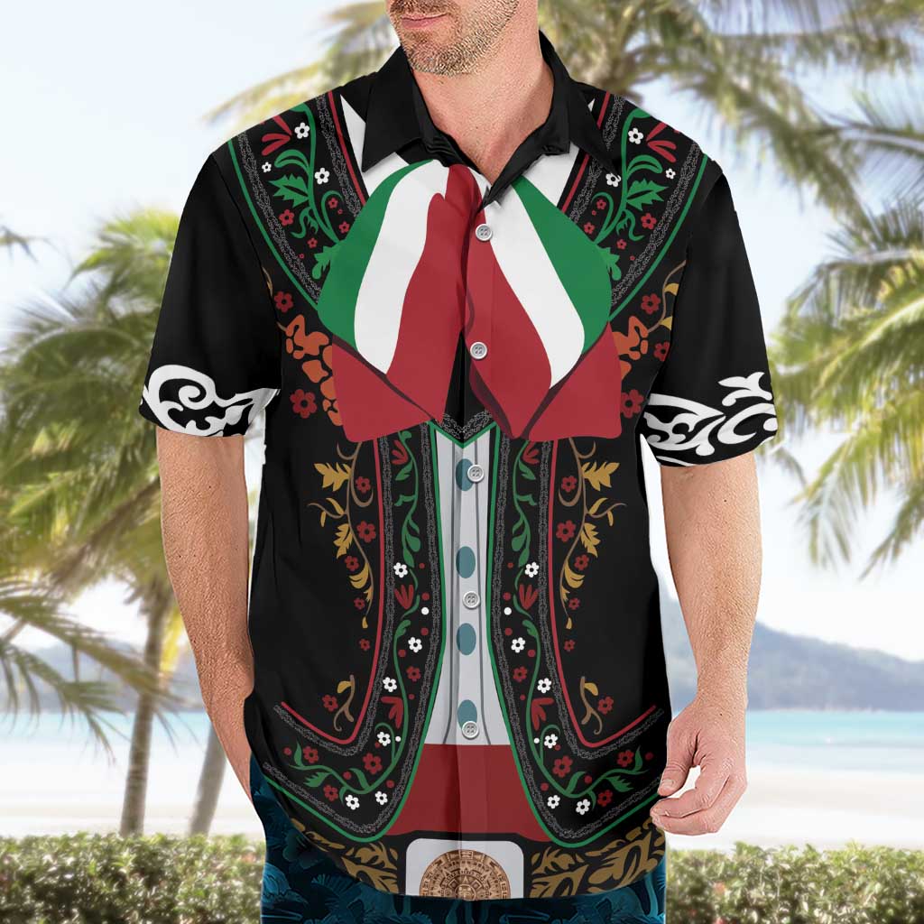 Mexico Cinco de Mayo Hawaiian Shirt Charro Suit Style