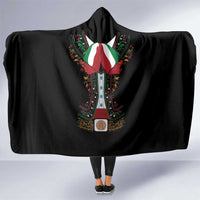 Mexico Cinco de Mayo Hooded Blanket Charro Suit Style