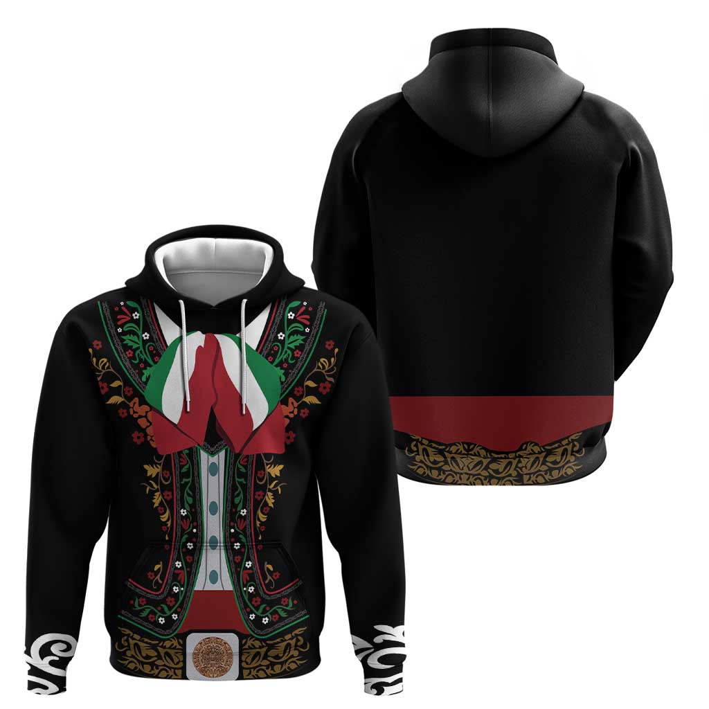 Mexico Cinco de Mayo Hoodie Charro Suit Style
