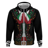 Mexico Cinco de Mayo Hoodie Charro Suit Style