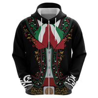 Mexico Cinco de Mayo Hoodie Charro Suit Style