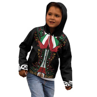 Mexico Cinco de Mayo Kid Hoodie Charro Suit Style