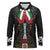 Mexico Cinco de Mayo Long Sleeve Polo Shirt Charro Suit Style