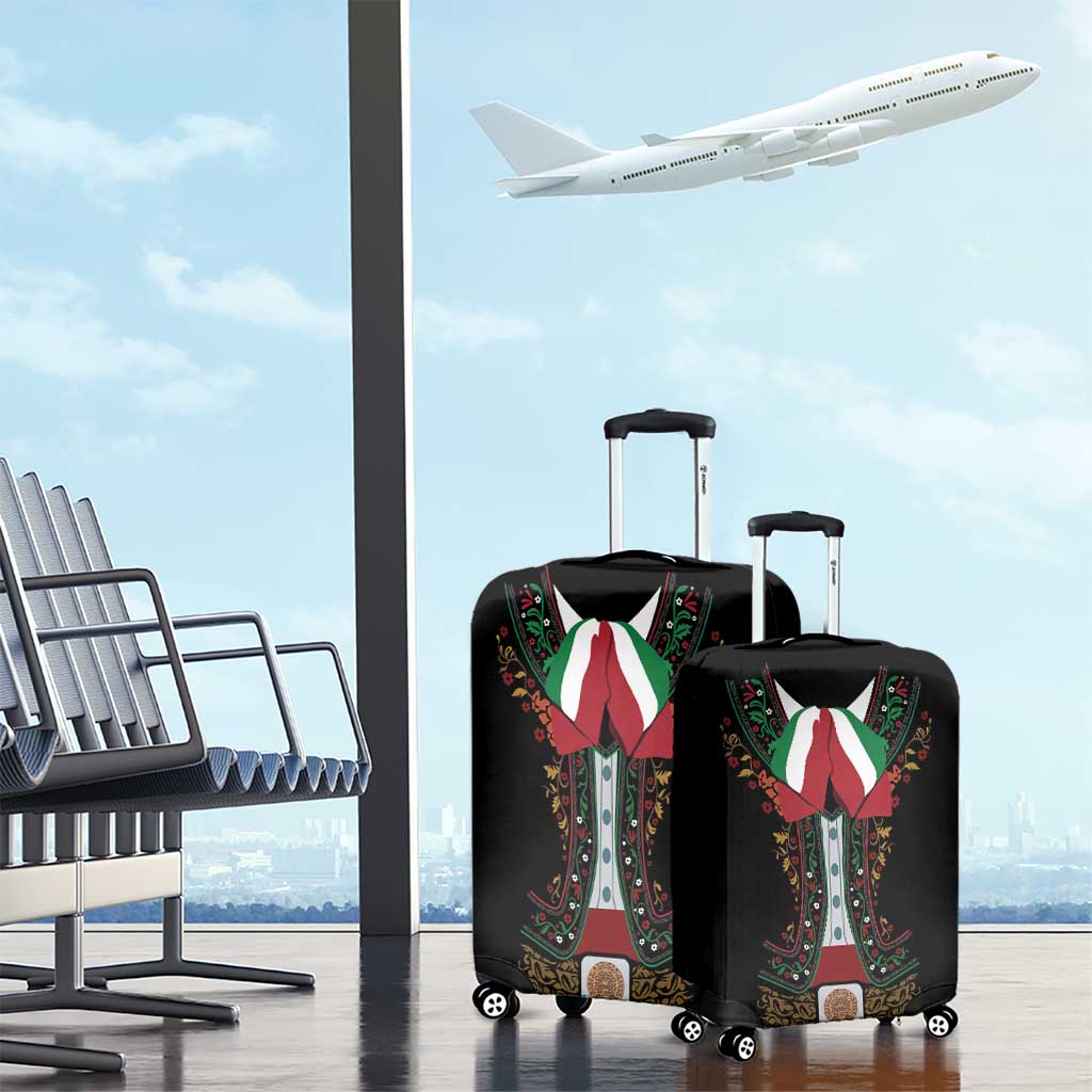 Mexico Cinco de Mayo Luggage Cover Charro Suit Style