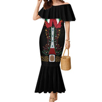 Mexico Cinco de Mayo Mermaid Dress Charro Suit Style