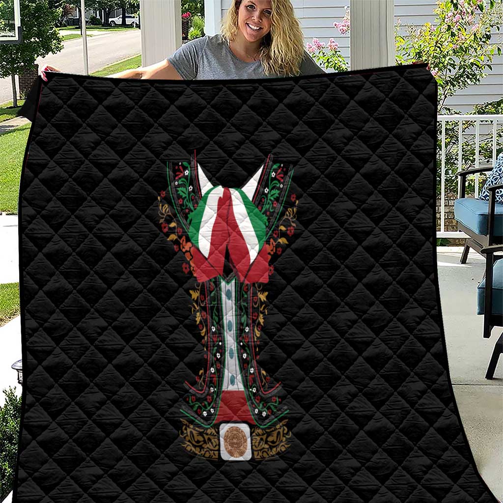 Mexico Cinco de Mayo Quilt Charro Suit Style