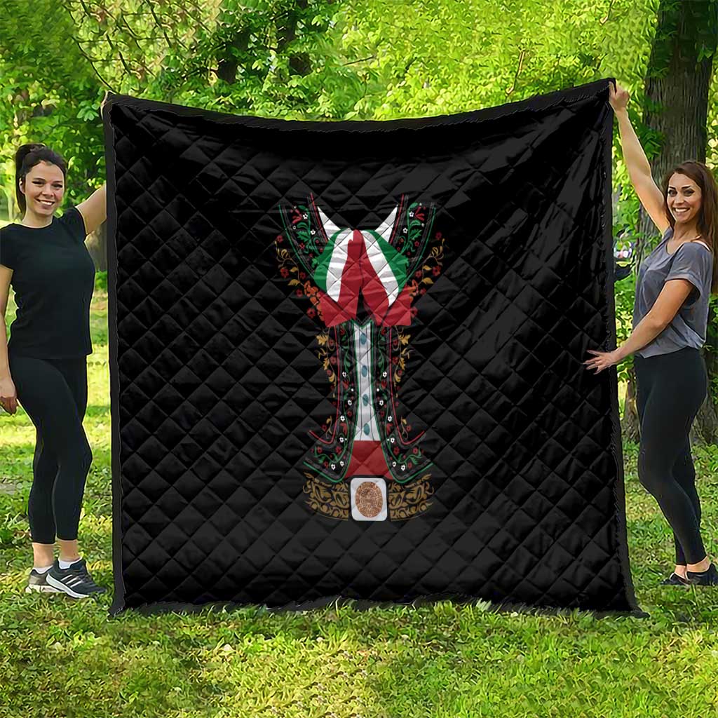 Mexico Cinco de Mayo Quilt Charro Suit Style