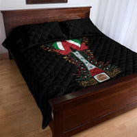 Mexico Cinco de Mayo Quilt Bed Set Charro Suit Style