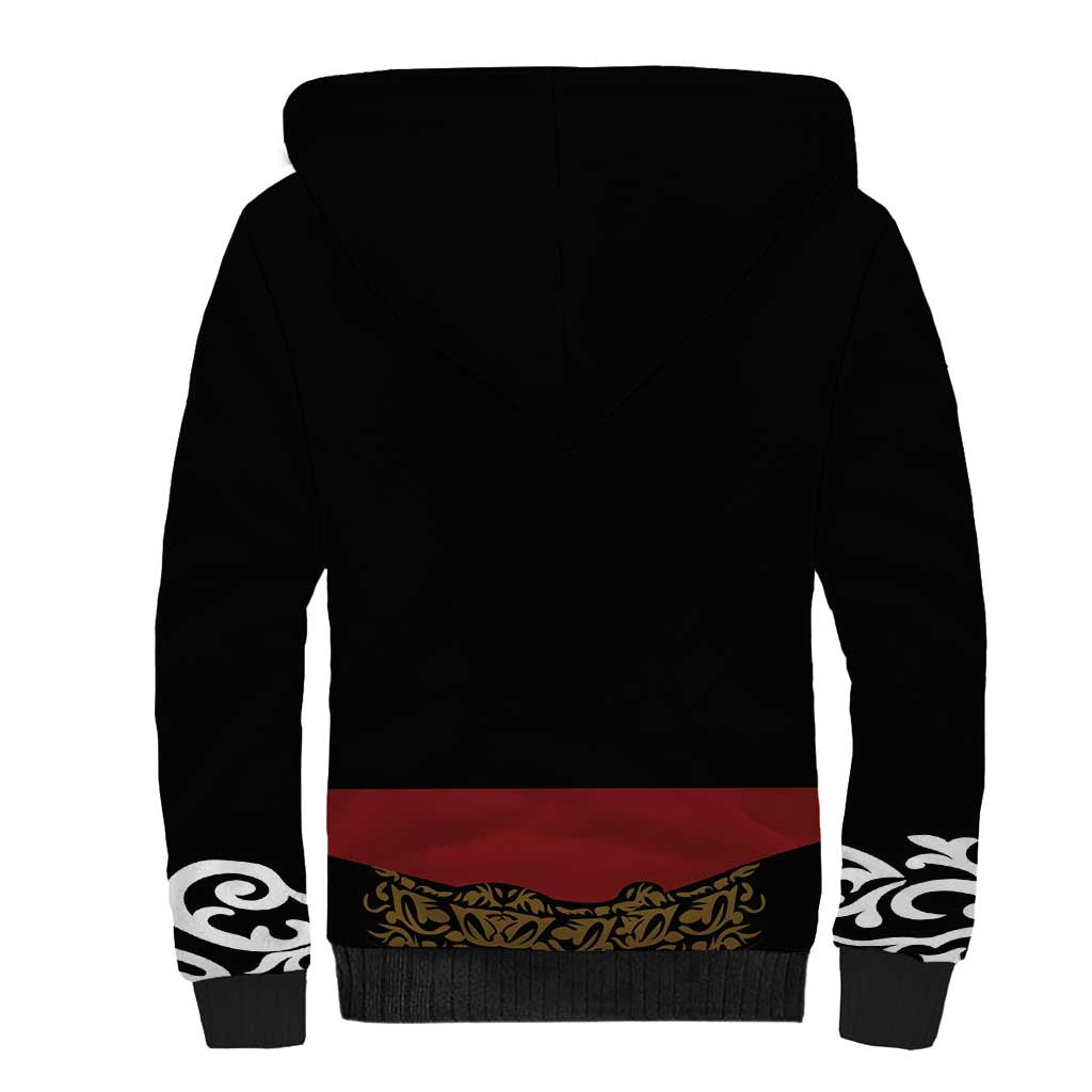 Mexico Cinco de Mayo Sherpa Hoodie Charro Suit Style