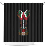 Mexico Cinco de Mayo Shower Curtain Charro Suit Style