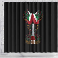 Mexico Cinco de Mayo Shower Curtain Charro Suit Style