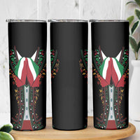 Mexico Cinco de Mayo Skinny Tumbler Charro Suit Style