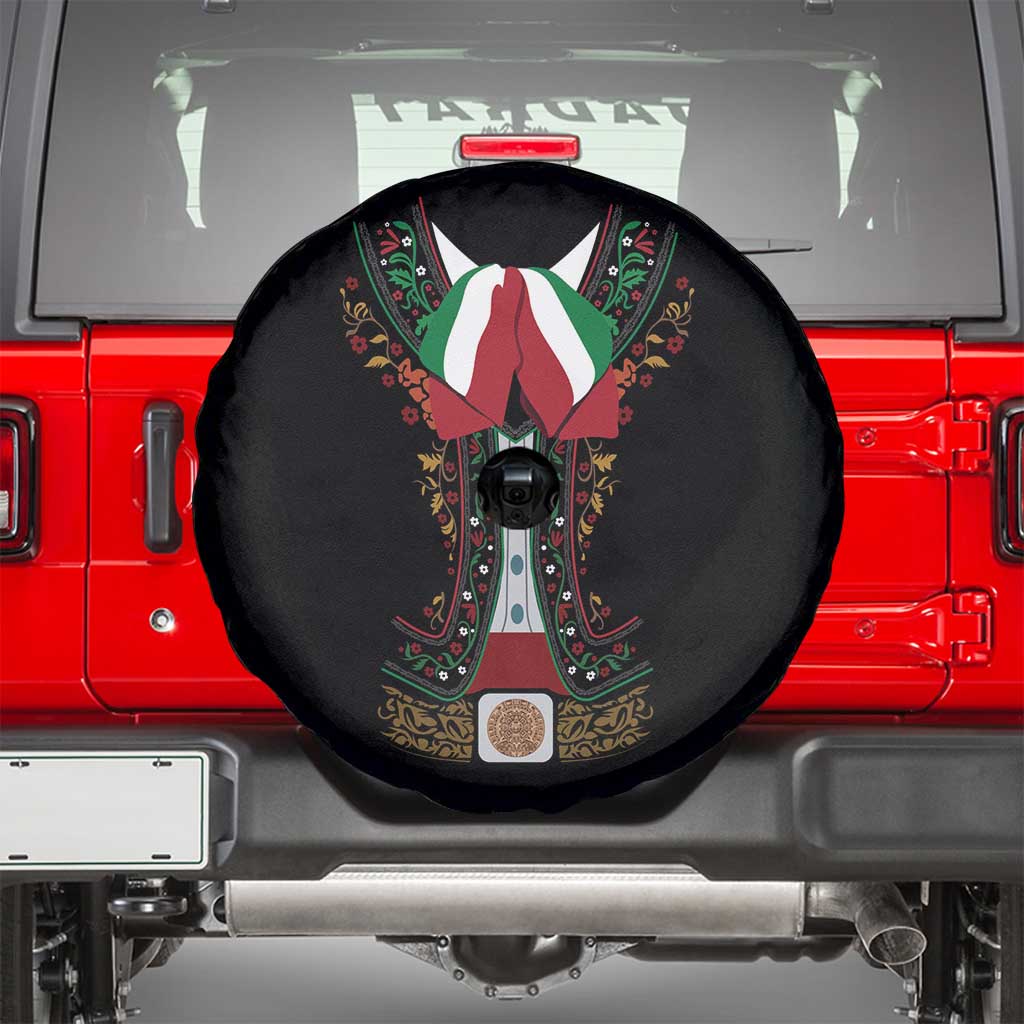 Mexico Cinco de Mayo Spare Tire Cover Charro Suit Style