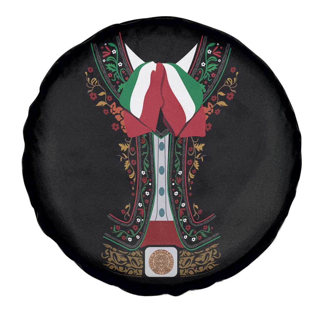 Mexico Cinco de Mayo Spare Tire Cover Charro Suit Style