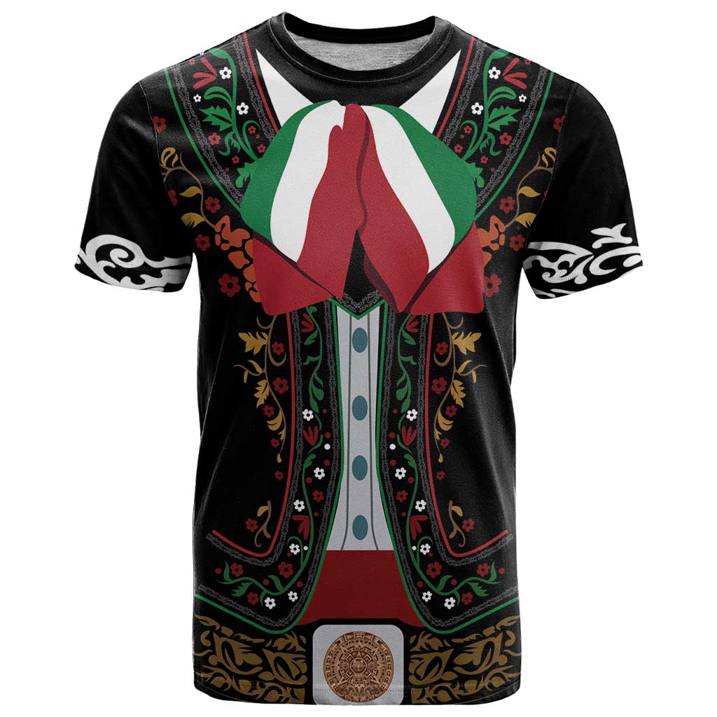 Mexico Cinco de Mayo T Shirt Charro Suit Style