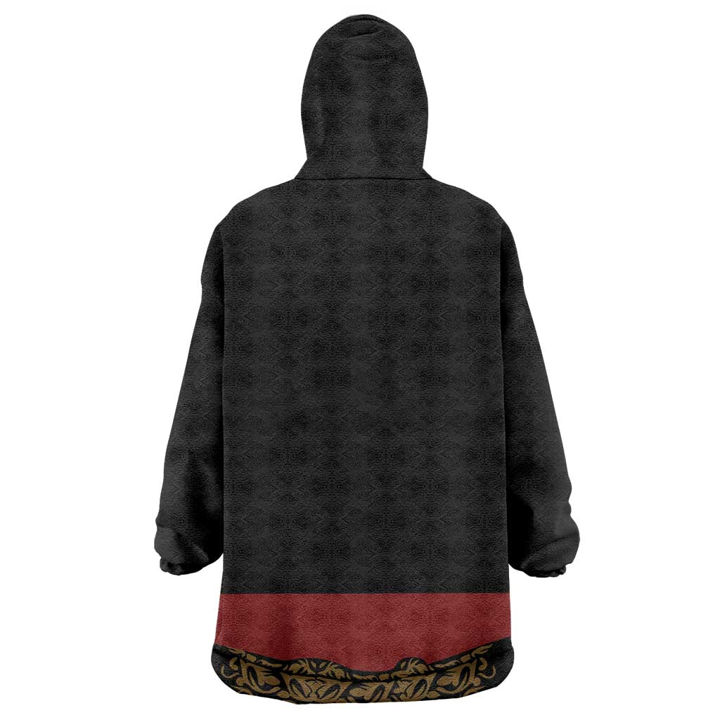 Mexico Cinco de Mayo Wearable Blanket Hoodie Charro Suit Style