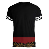 Mexico Cinco de Mayo Women V-Neck T-Shirt Charro Suit Style