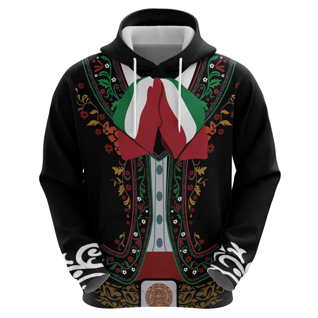 Mexico Cinco de Mayo Zip Hoodie Charro Suit Style