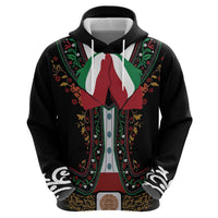 Mexico Cinco de Mayo Zip Hoodie Charro Suit Style