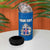 Personalized Iceland Coat of Arms 4 in 1 Can Cooler Tumbler Runic Alphabet Viking Runes Pattern
