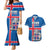 Personalized Iceland Coat of Arms Couples Matching Mermaid Dress and Hawaiian Shirt Runic Alphabet Viking Runes Pattern