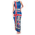 Personalized Iceland Coat of Arms Family Matching Tank Maxi Dress and Hawaiian Shirt Runic Alphabet Viking Runes Pattern
