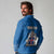 Personalized Iceland Coat of Arms Long Sleeve Polo Shirt Runic Alphabet Viking Runes Pattern