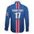Custom Iceland Football Family Matching Tank Maxi Dress and Hawaiian Shirt Blue with Flag Style