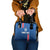 Custom Iceland Football Shoulder Handbag Blue with Flag Style