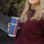 Custom Iceland Football Tumbler Cup Blue with Flag Style