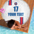 Custom Iceland Football Beach Blanket White with Flag Style