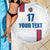 Custom Iceland Football Beach Blanket White with Flag Style