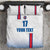 Custom Iceland Football Bedding Set White with Flag Style