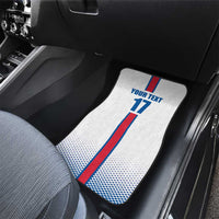 Custom Iceland Football Car Mats White with Flag Style