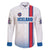 Custom Iceland Football Family Matching Puletasi and Hawaiian Shirt White with Flag Style