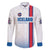 Custom Iceland Football Family Matching Short Sleeve Bodycon Dress and Hawaiian Shirt White with Flag Style